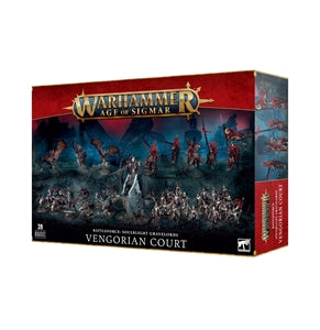 Warhammer Age of Sigmar: Battleforce: Soulblight Gravelords: Vengorian Court (91-46)