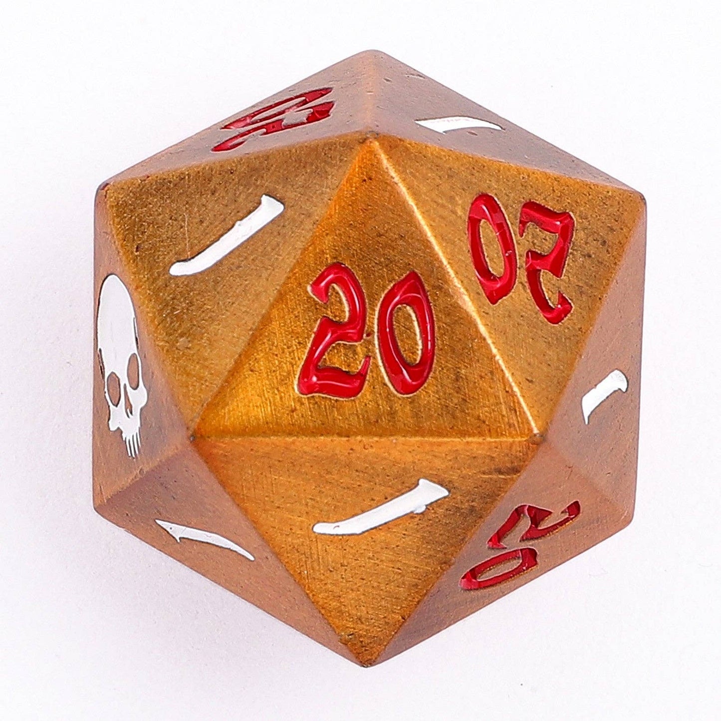 Critical Single D20 - Gold