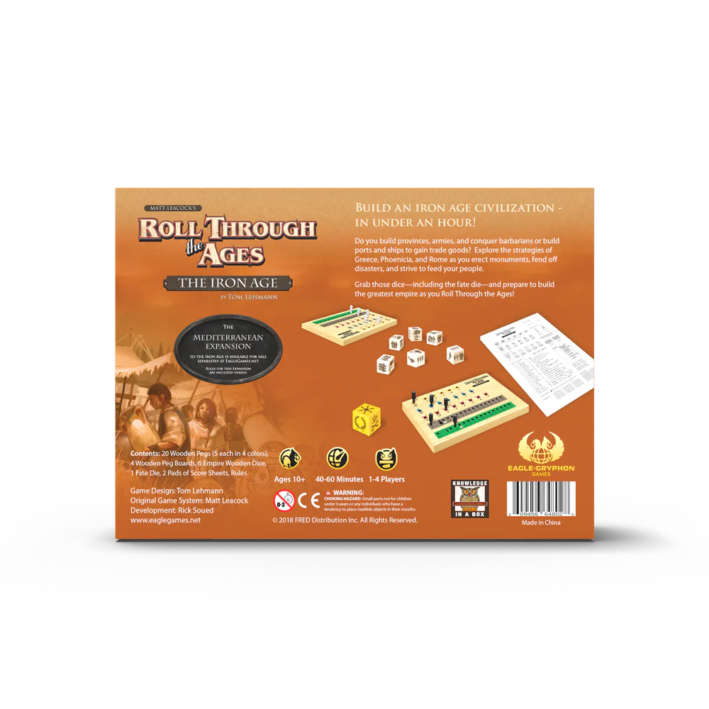 Roll Through the Ages: The Iron Age Bookshelf Bundle