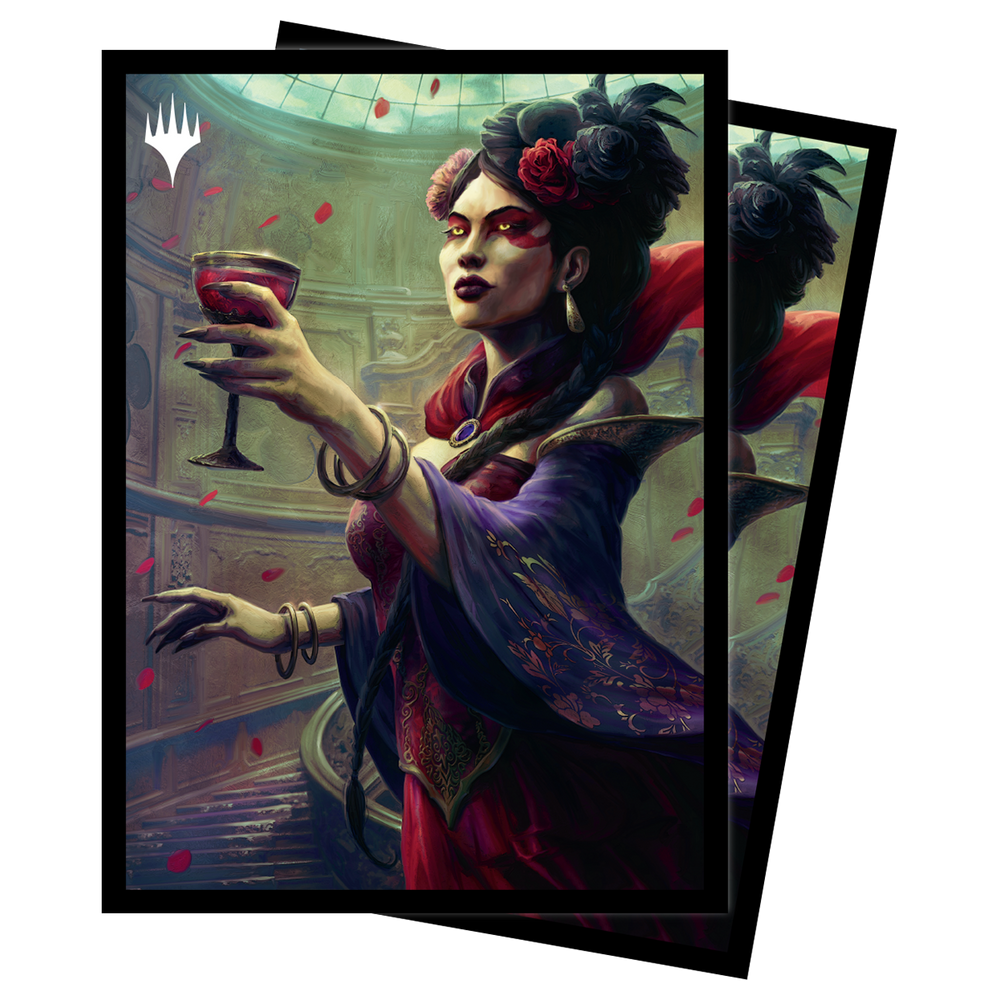 MTG Sleeves: Innistrad: Crimson Vow Henrika, Infernal Seer (100)