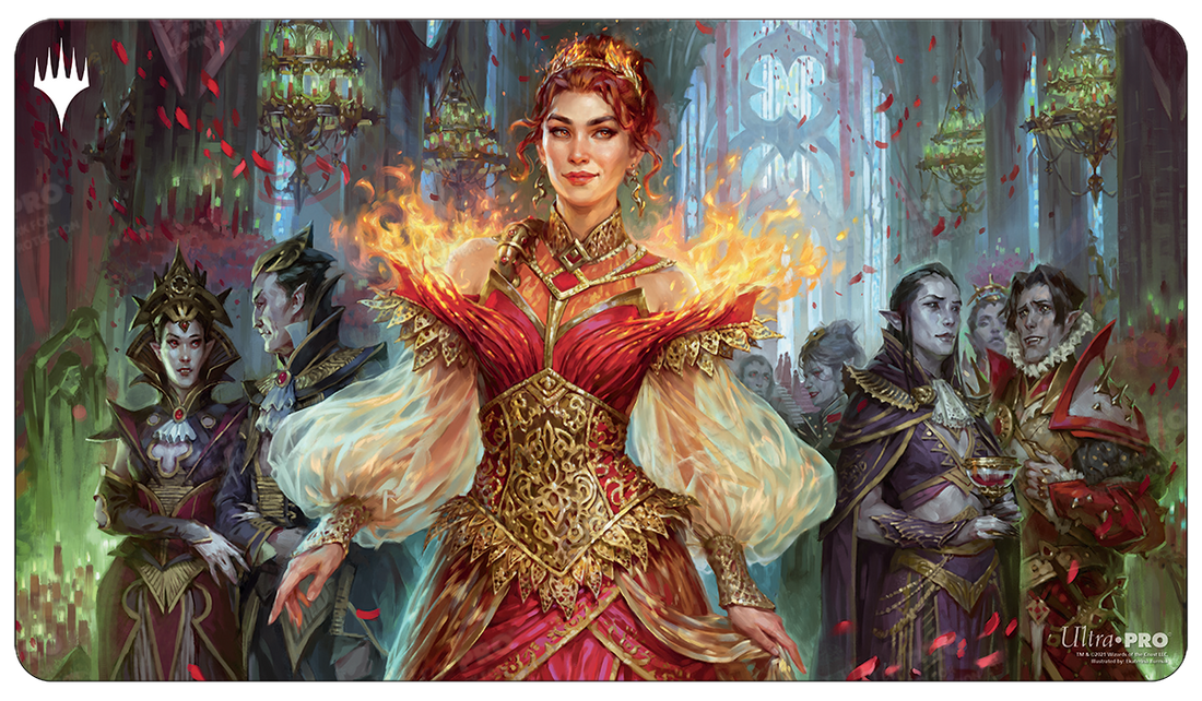 Magic: The Gathering: Innistrad: Crimson Vow Chandra, Dressed to Kill Standard Gaming Playmat