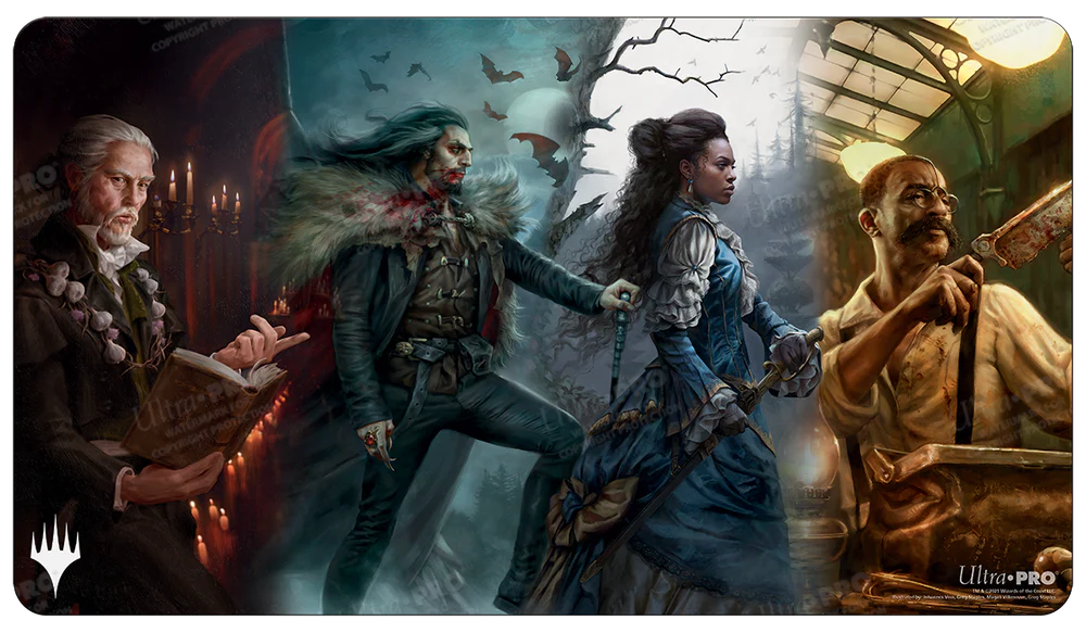 Magic: The Gathering: Innistrad: Crimson Vow Dracula Ensemble Standard Gaming Playmat