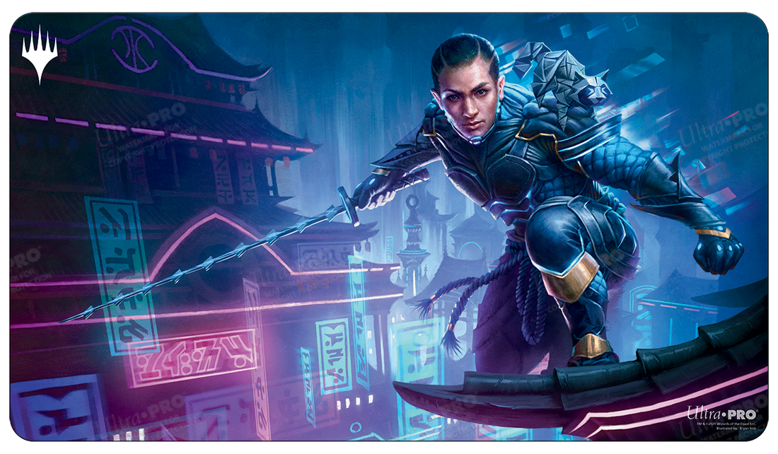 Magic: The Gathering: Kamigawa Neon Dynasty Kaito Shizuki Standard Gaming Playmat