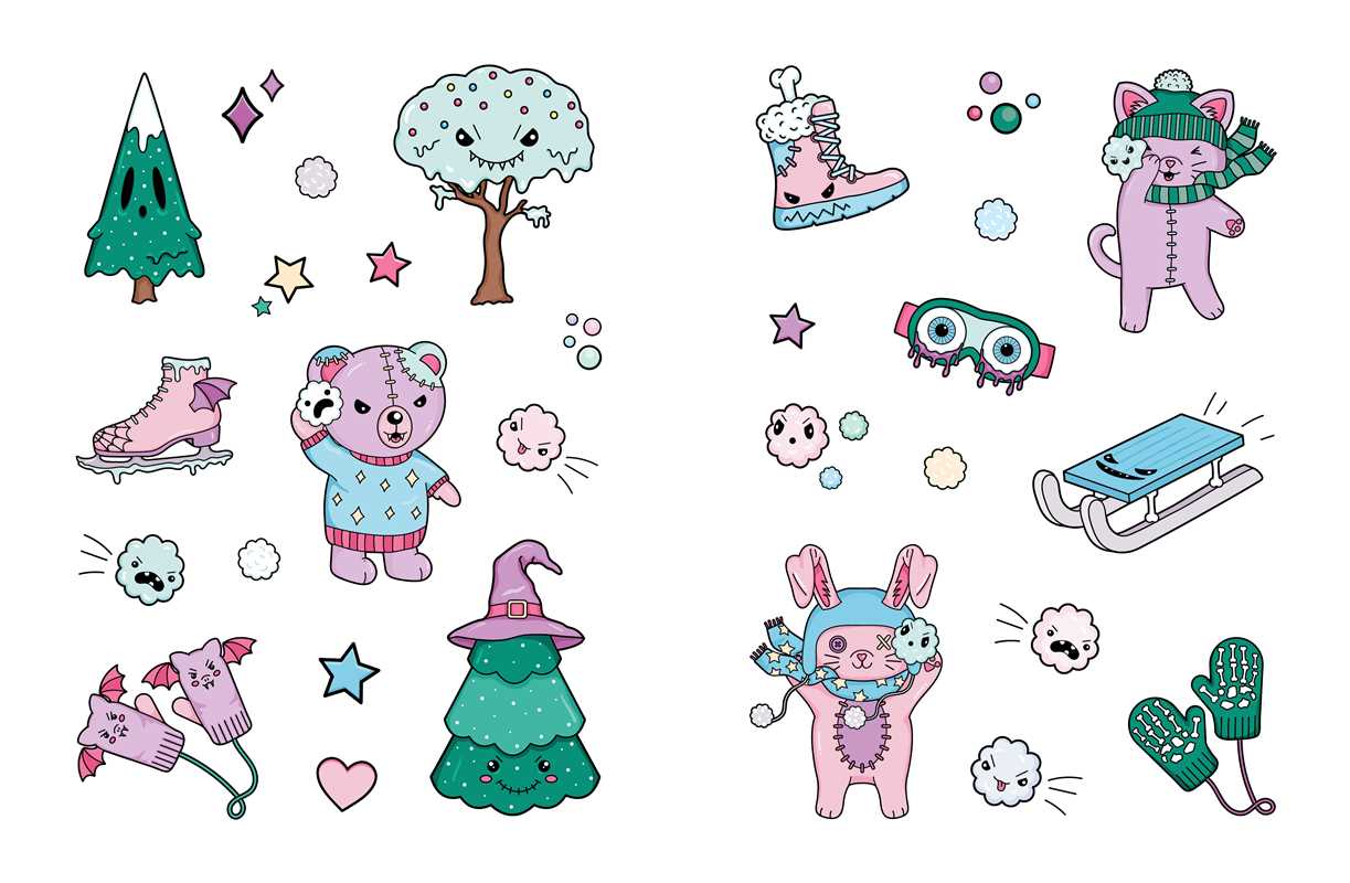 Creepy Cute Sticker