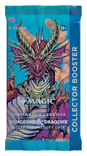 MTG: Commander Legends- Battle for Baldur's Gate Collector Booster Pac By The Board Games & Entertainment MTG: Commander Legends- Battle for Baldur's Gate Collector Booster Pac By The Board Games & Entertainment