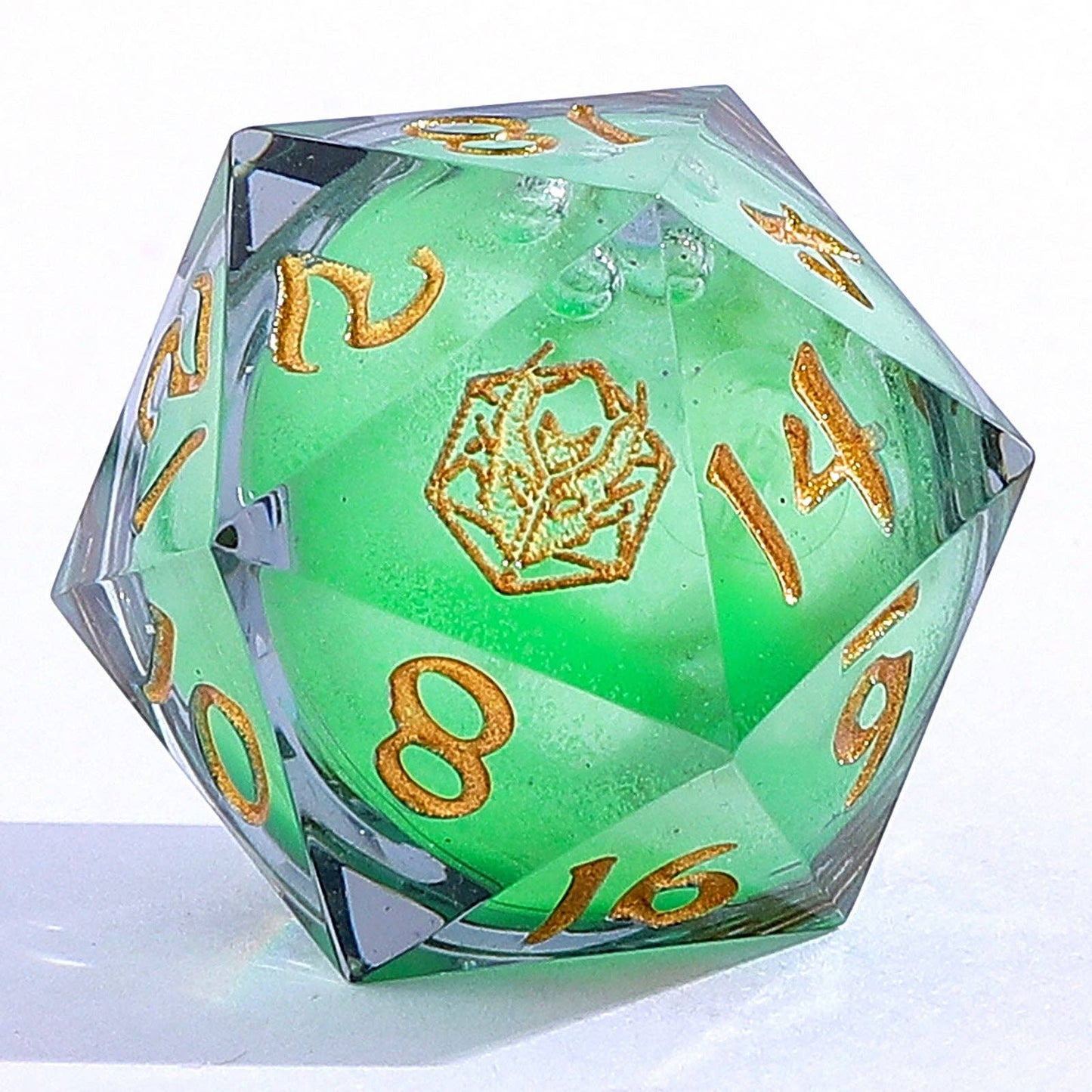 Sharp Edge Liquid Core Resin - Glow in The Dark - Green