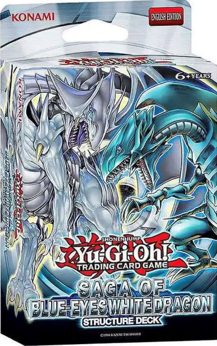 Yu-Gi-Oh! Saga Blue Eyes White Dragon Reprint Deck Yu-Gi-Oh! Saga Blue Eyes White Dragon Reprint Deck