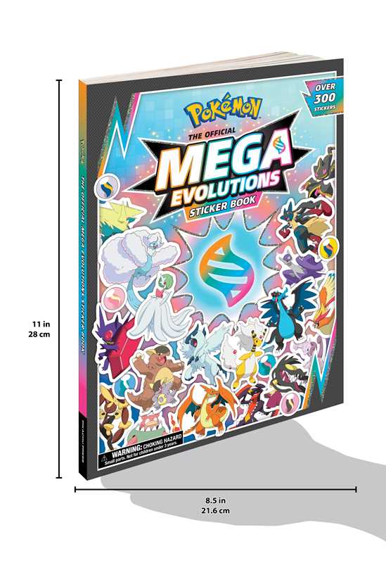 Pokémon The Official Mega Evolutions Sticker