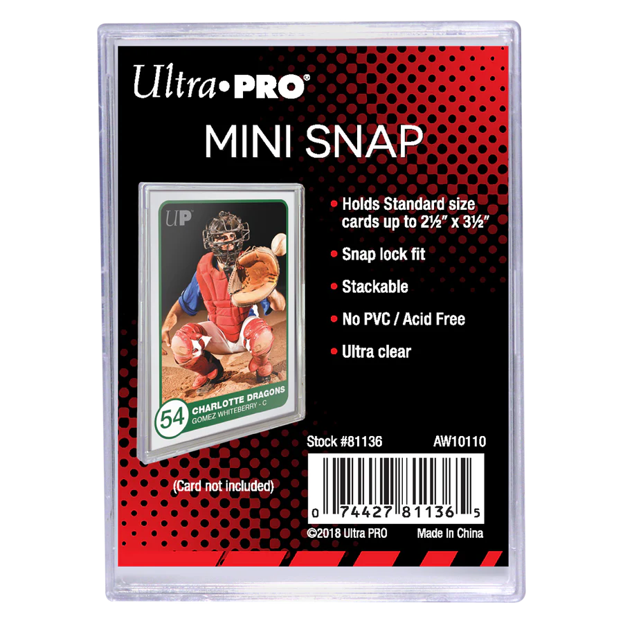 Ultra•pro: Mini Snap Card Holder