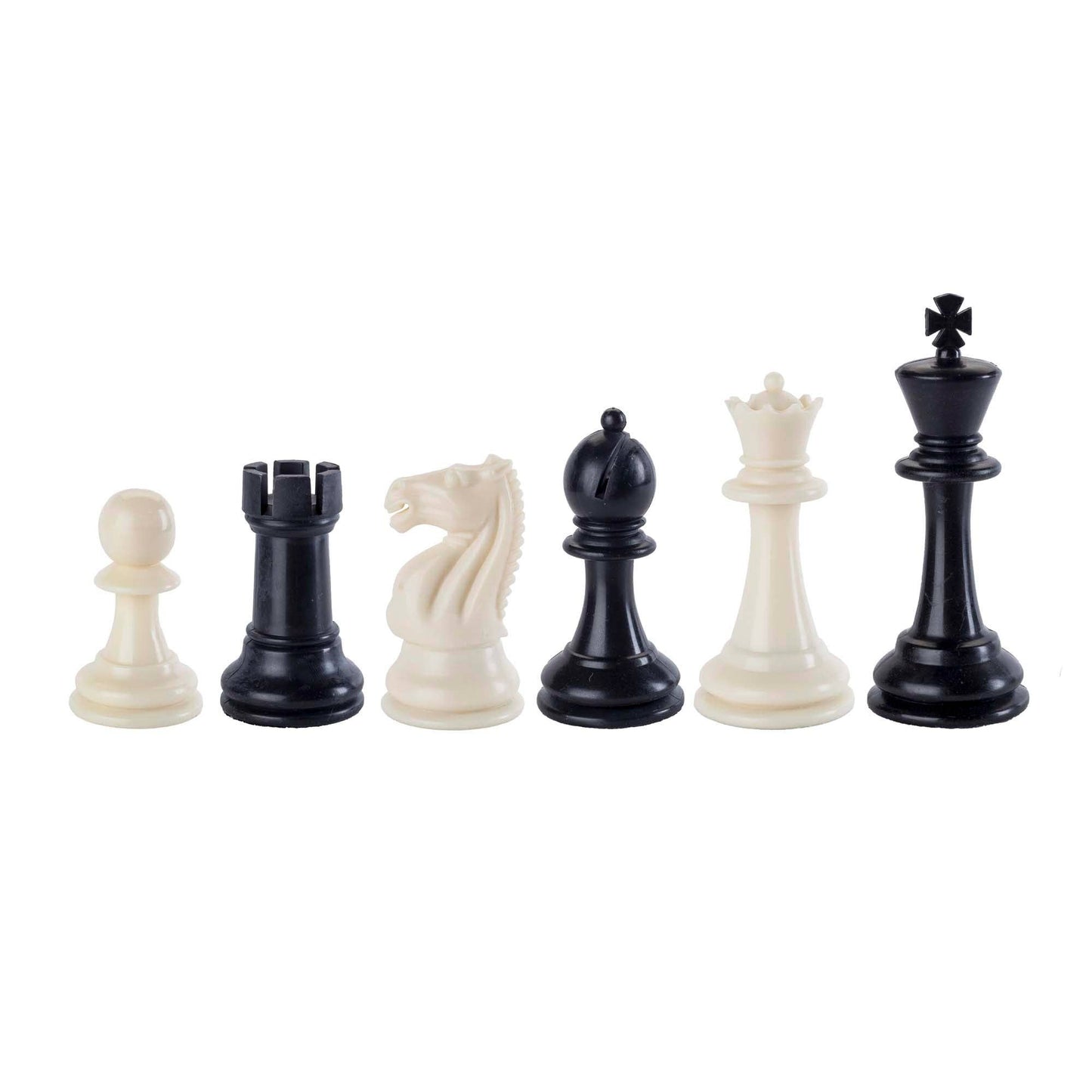 Plastic Staunton Tournament Chess Pieces
