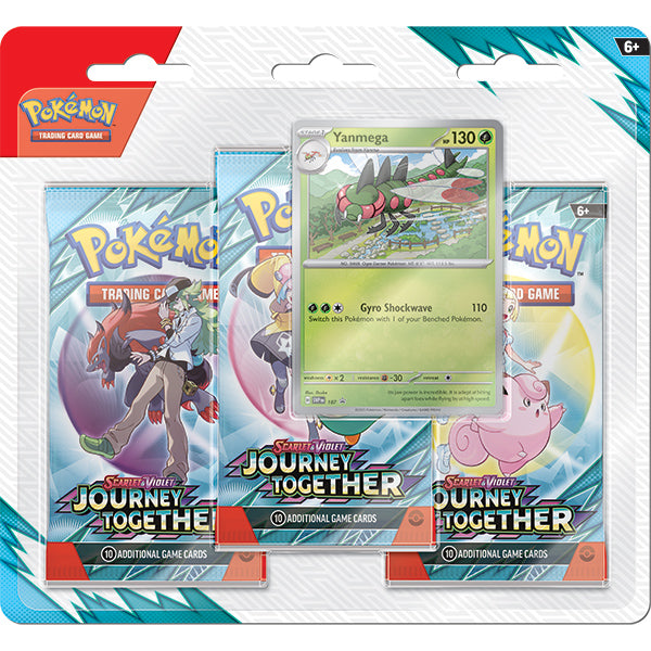 Pokémon TCG: Journey Together - 3-Booster Blister
