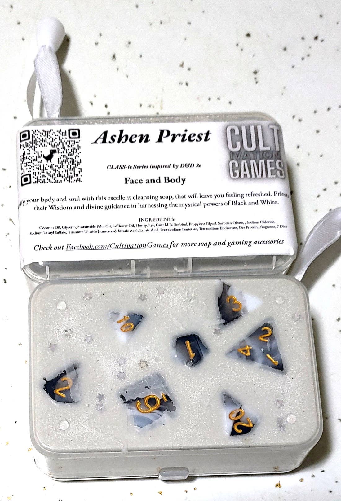 ASHEN PRIEST Dice Soap
