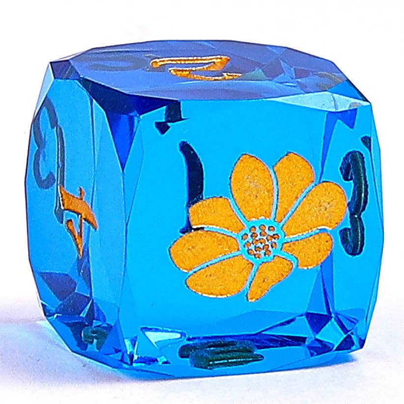 Captured Magic Luster Cut Resin - Bouquet of Dice