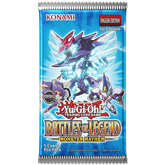 Yu-Gi-Oh! TCG: Battles of Legend: Monster Mayhem Booster Pack