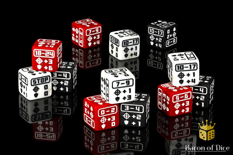 Core Movement Dice - Set of 12