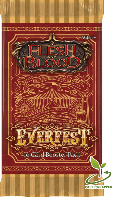 CLEARANCE) Flesh and Blood: Everfest Booster Pack 1st Edition By The Board Games & Entertainment CLEARANCE) Flesh and Blood: Everfest Booster Pack 1st Edition By The Board Games & Entertainment