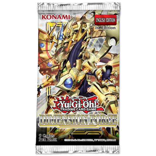 Yu-Gi-Oh!: Dimension Force 1st Edition Booster Pack