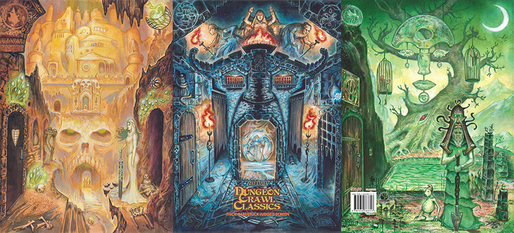 Dungeon Crawl Classics RPG Thick Cardstock Judges Screen