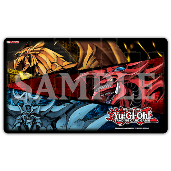 Playmat: Yu-Gi-Oh!: Slifer, Obelisk, & Ra By The Board Games & Entertainment Playmat: Yu-Gi-Oh!: Slifer, Obelisk, & Ra By The Board Games & Entertainment