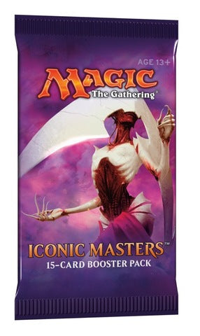 Magic: The Gathering Iconic Masters Booster Pack – By The Board Games & Entertainment