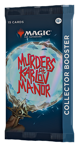 Magic: The Gathering Murders at Karlov Manor Collector Booster Pack By The Board Games & Entertainment Magic: The Gathering Murders at Karlov Manor Collector Booster Pack By The Board Games & Entertainment