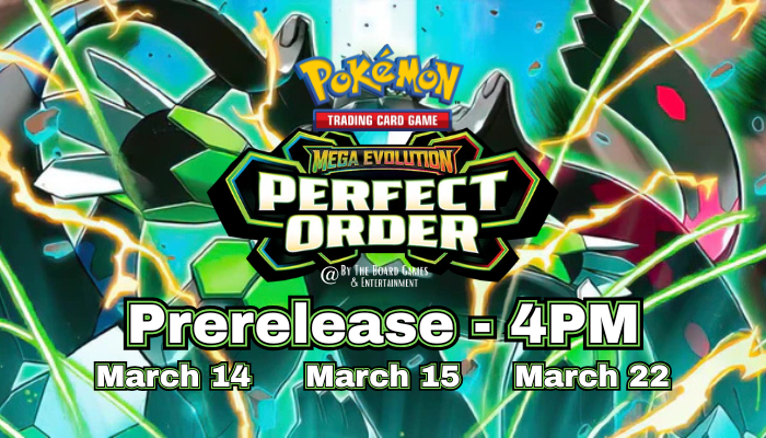 Pokémon - ME: Perfect Order Prerelease Event