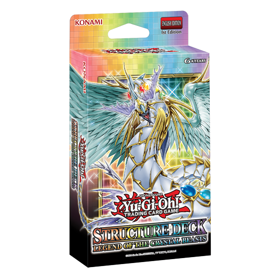 (CLEARANCE) Yu-Gi-Oh!: Structure Deck: Legend of the Crystal Beasts 1st Edition