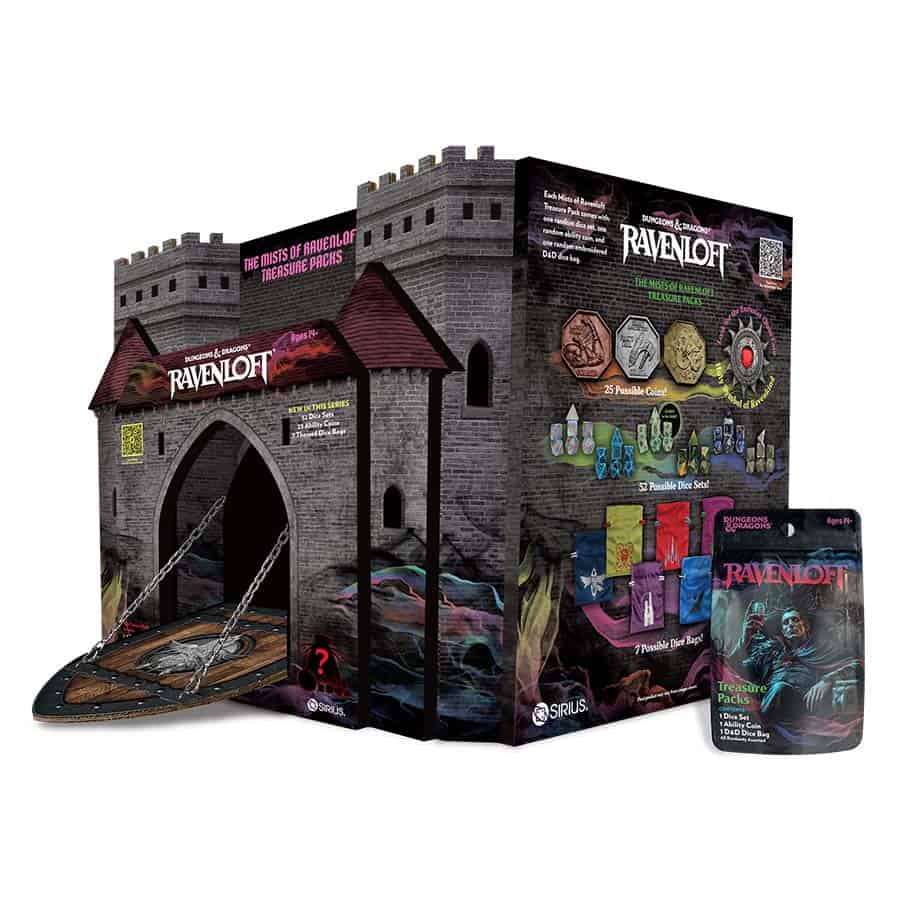 D&D Mists of Ravenloft Treasure Pack Dice