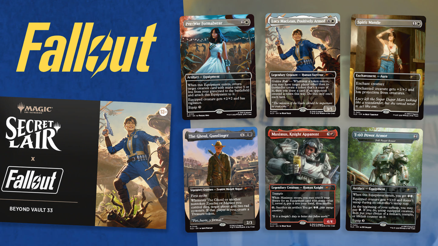 Secret Lair x Fallout (non-foil) - Beyond Vault 33