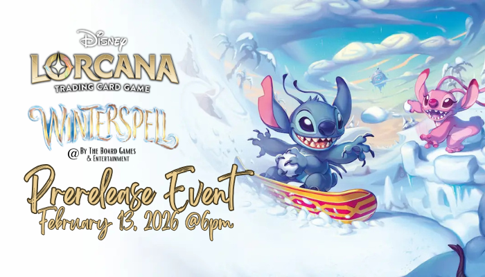 Lorcana Winterspell Prerelease Party