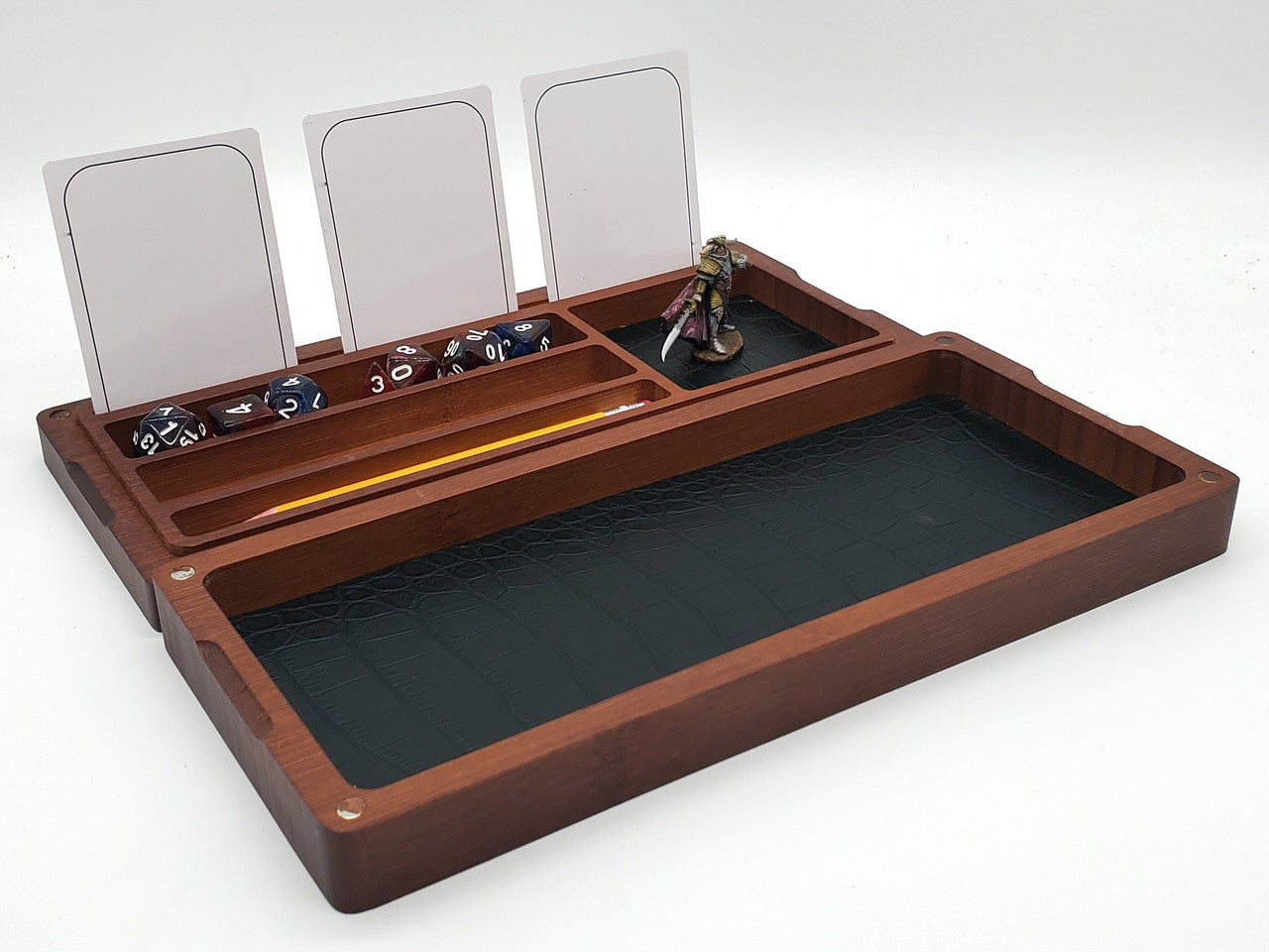 Old School Dice: Dragon's Vault - Brown