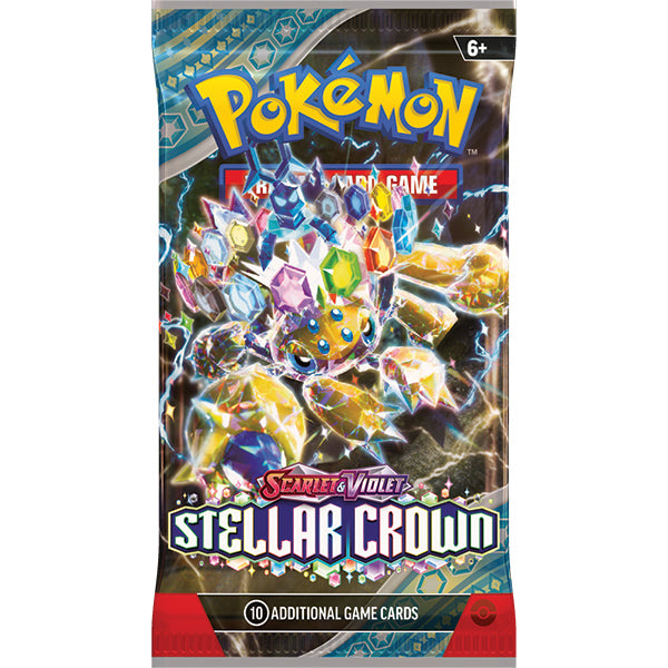 Pokemon: Scarlet & Violet - Stellar Crown Booster Pack Pokemon: Scarlet & Violet - Stellar Crown Booster Pack