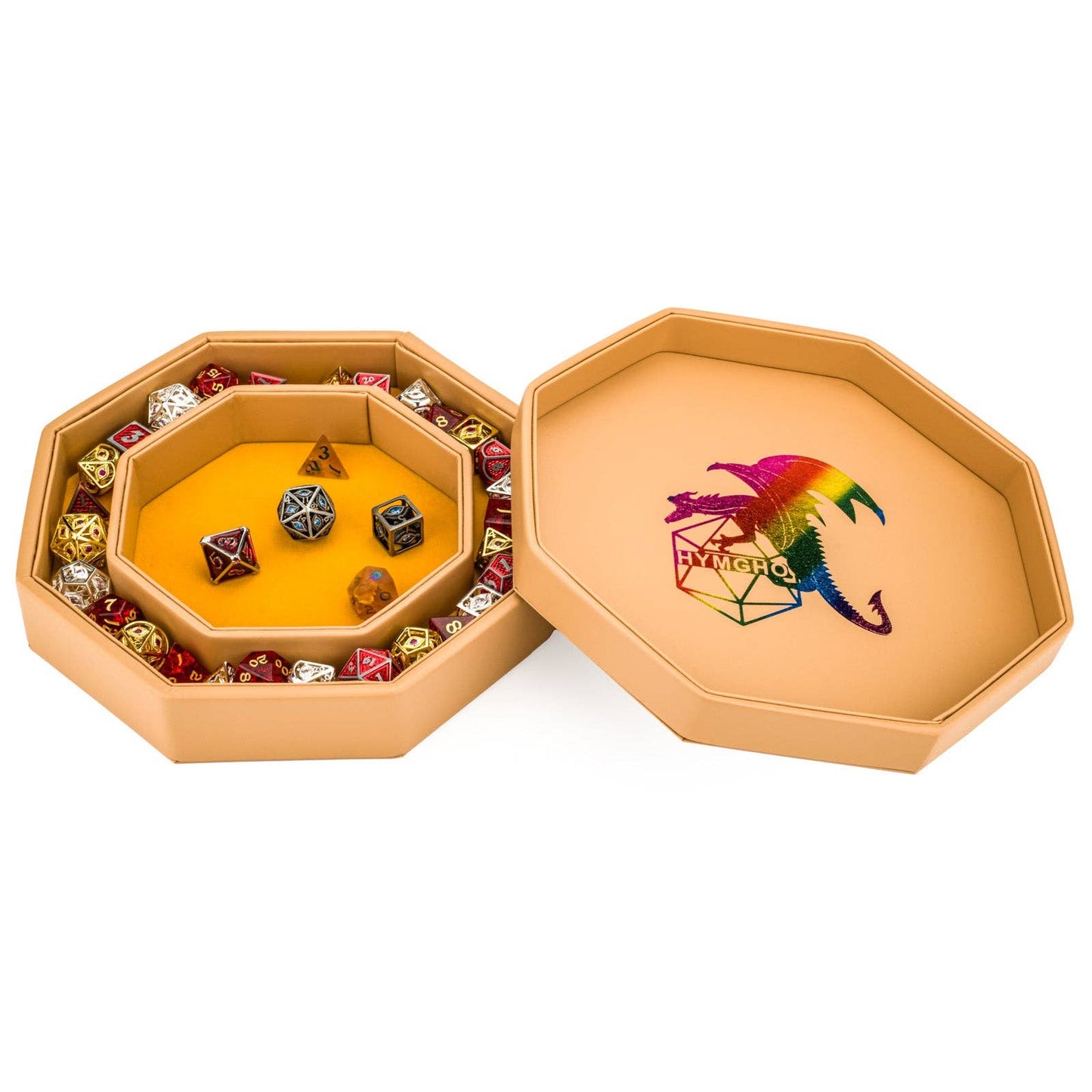 Hero's Hoard Dice Tray and Keeper -Hermit Crab