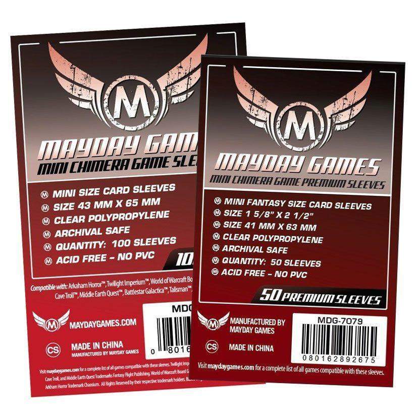 Mayday Mini Chimera 100 Card Sleeves 43mm x 65mm Mayday Mini Chimera 100 Card Sleeves 43mm x 65mm