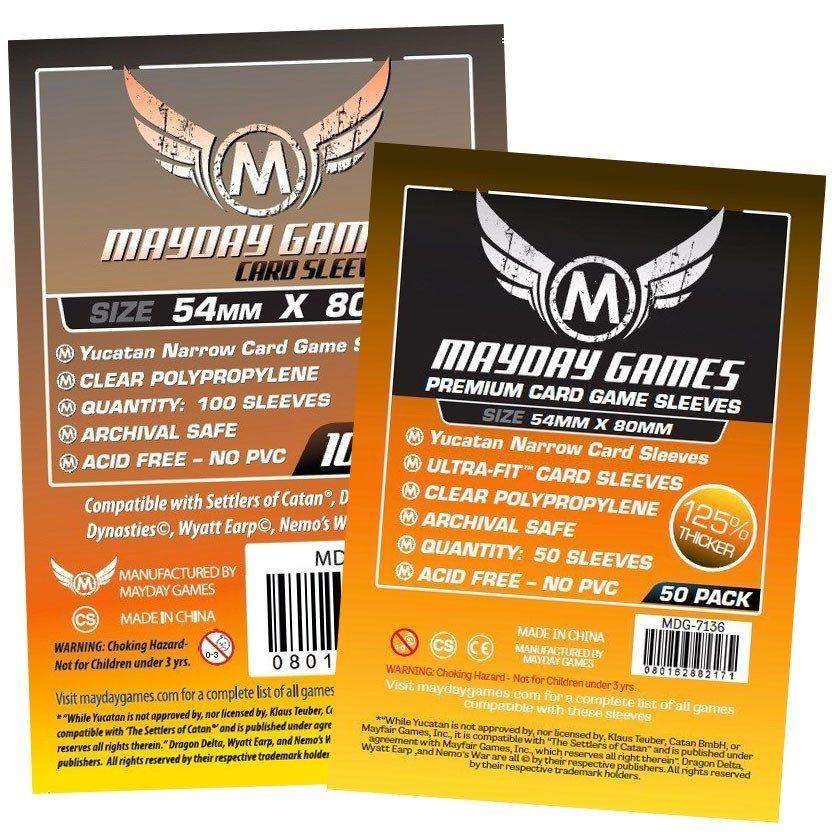 Mayday: 100 Yucatan Narrow Card Game Sleeves Mayday: 100 Yucatan Narrow Card Game Sleeves