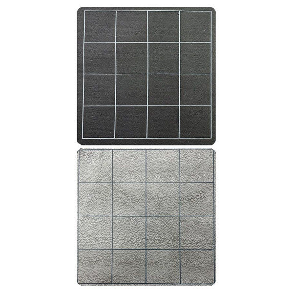 Megamat: Reversible Squares Black/Grey (34½” x 48” Playing Surface)