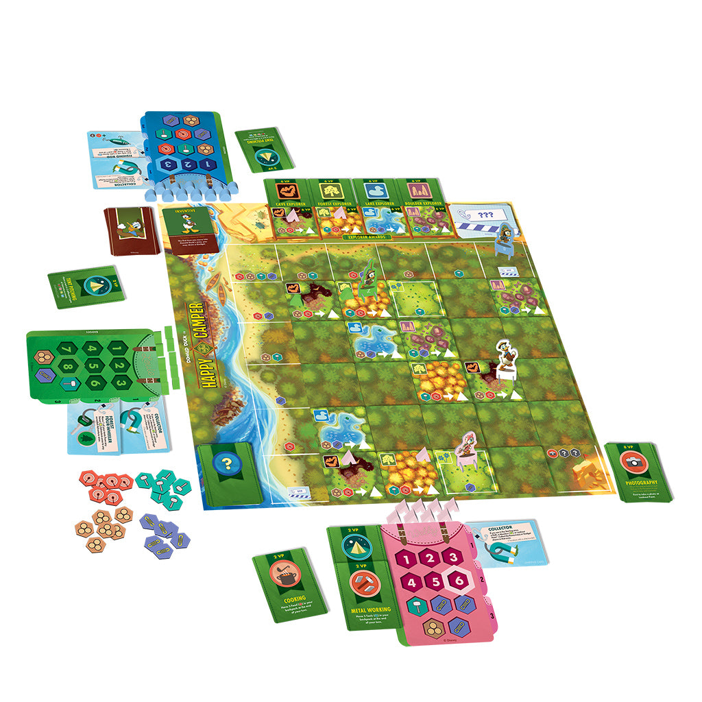 Donald Duck in Happy Camper