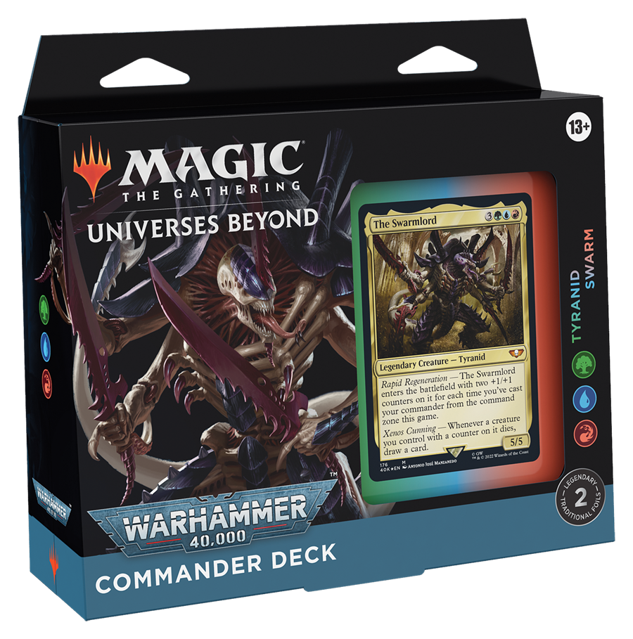 Magic The Gathering: Universes Beyond: Warhammer 40,000 - Tyranid Swar By The Board Games & Entertainment Magic The Gathering: Universes Beyond: Warhammer 40,000 - Tyranid Swar By The Board Games & Entertainment