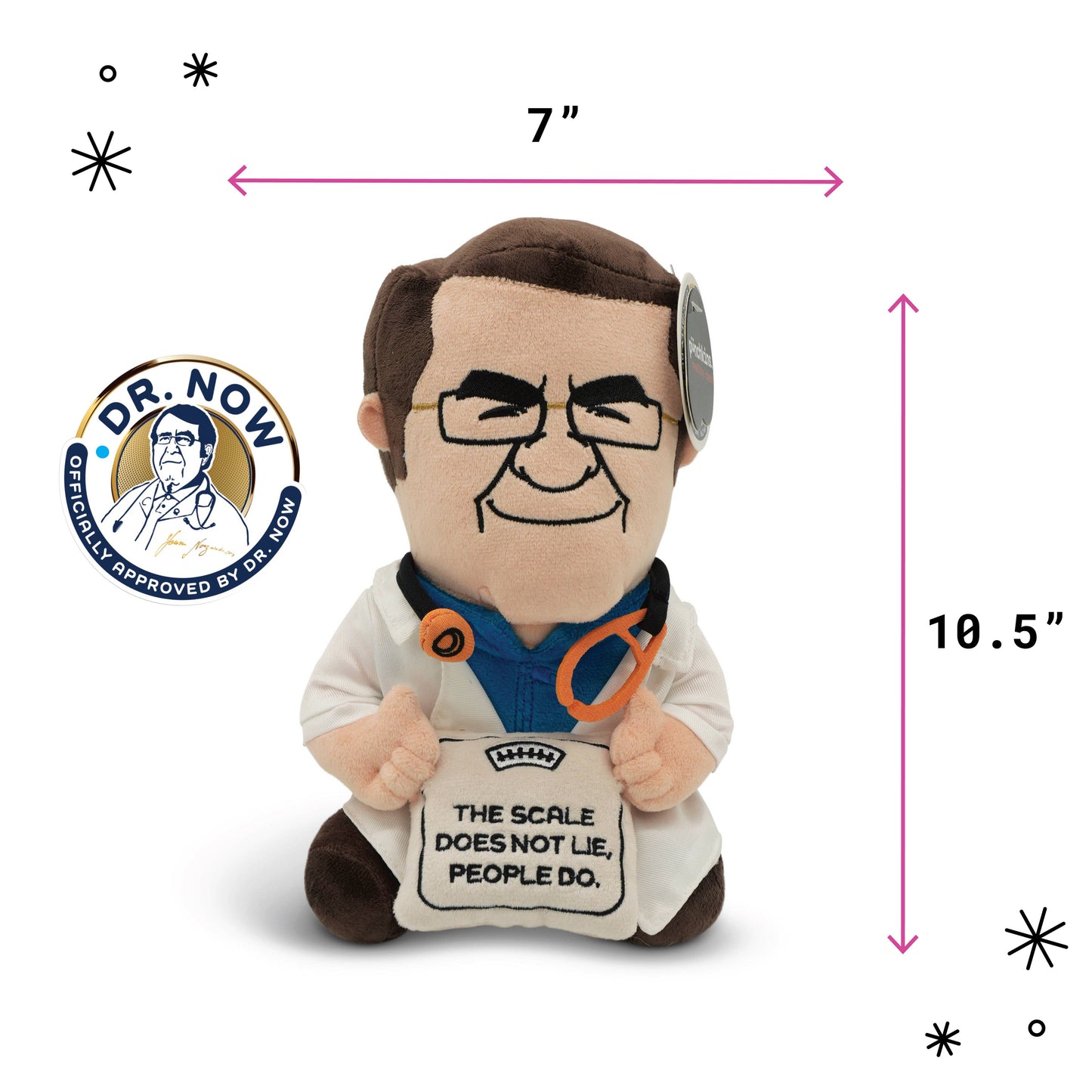 Dr. Now Plushie - Officially Licensed