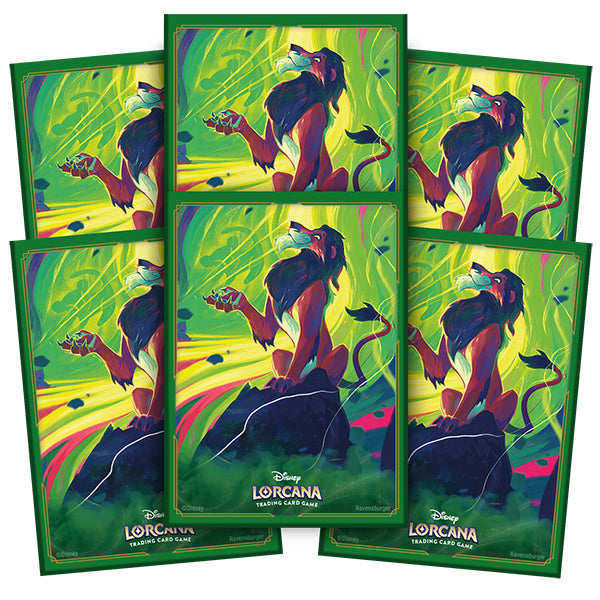 Lorcana Card Sleeves - Scar Lorcana Card Sleeves - Scar