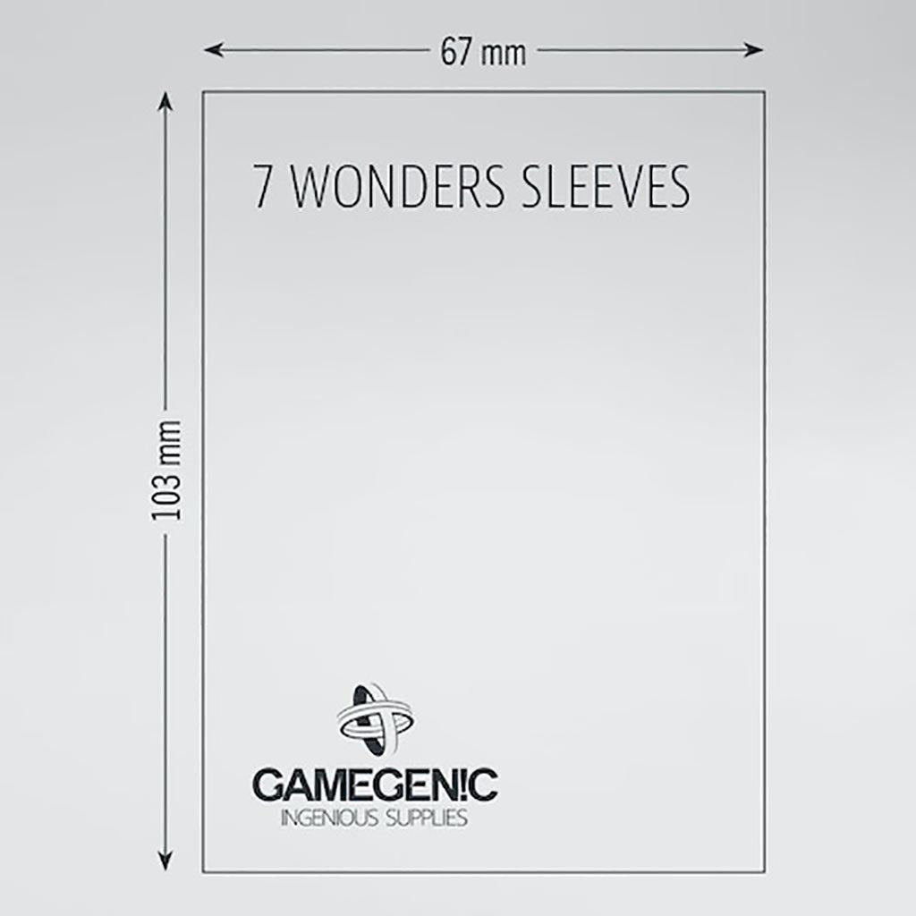 PRIME Sleeves: 7 Wonders (67 x 103 mm)