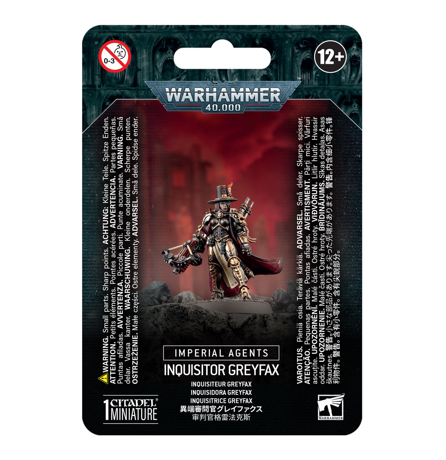 Warhammer 40K: Imperial Agents: Inquisitor Greyfax (52-45)