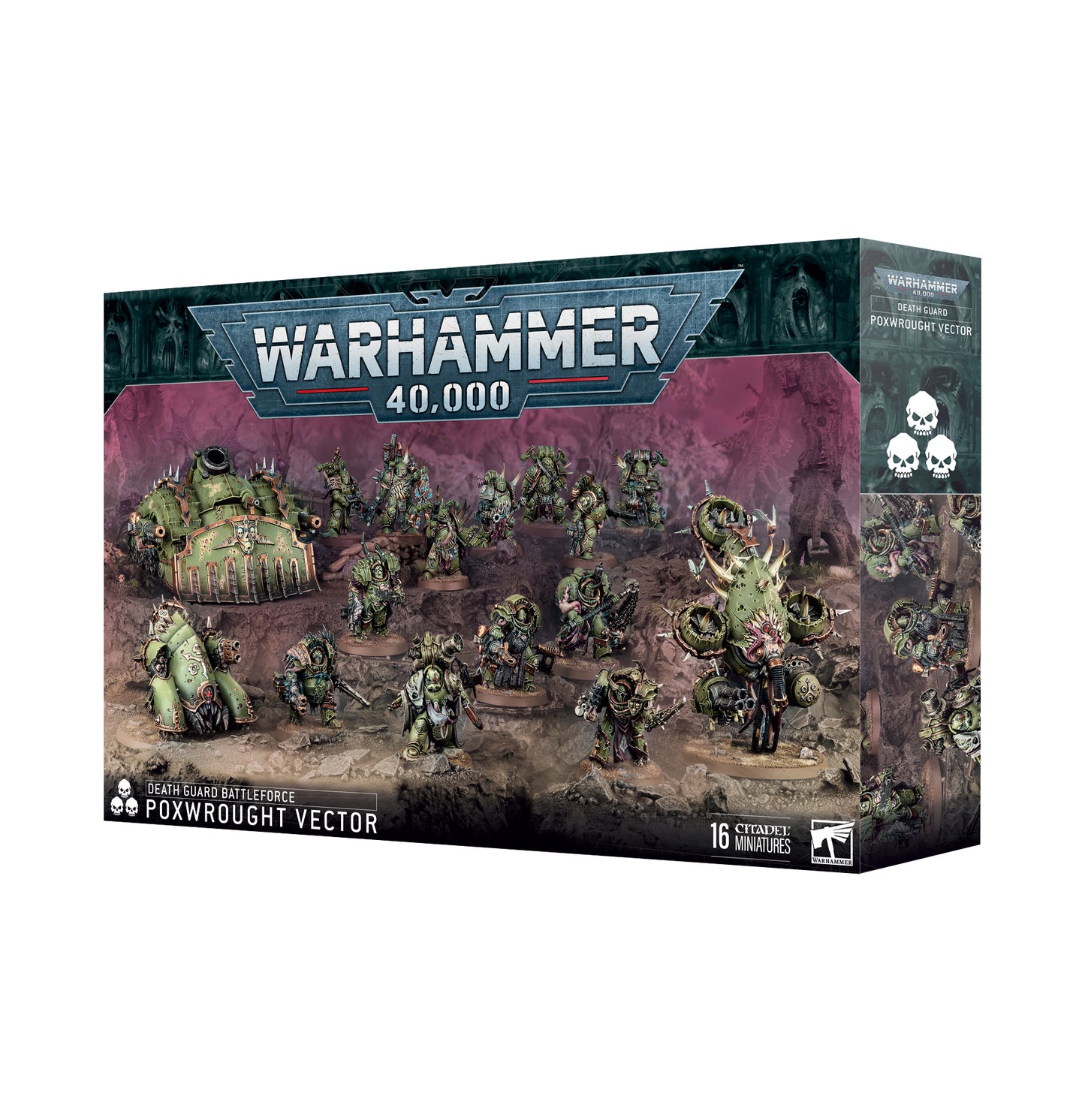 Warhammer 40,000: Death Guard: Poxwrought Vector Battleforce (42-15)