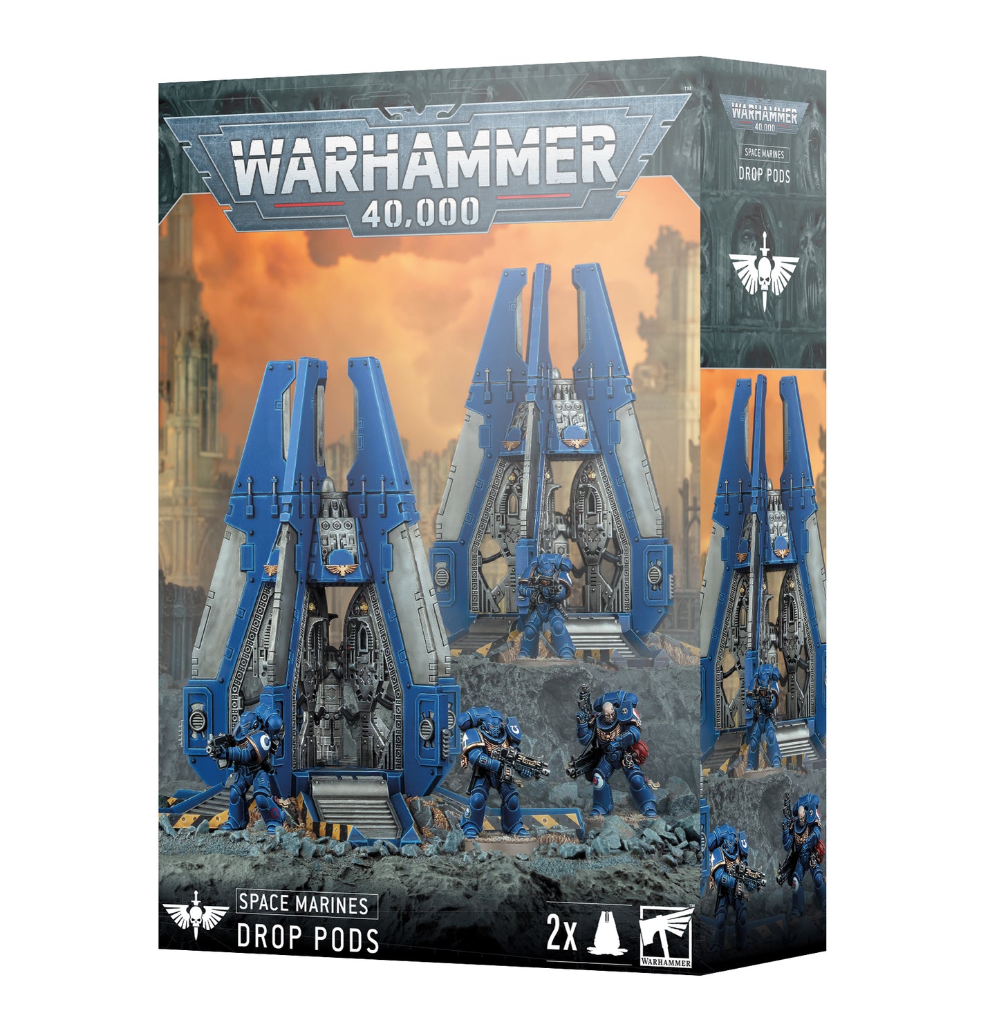 WH40K: Space Marines: Drop Pods
