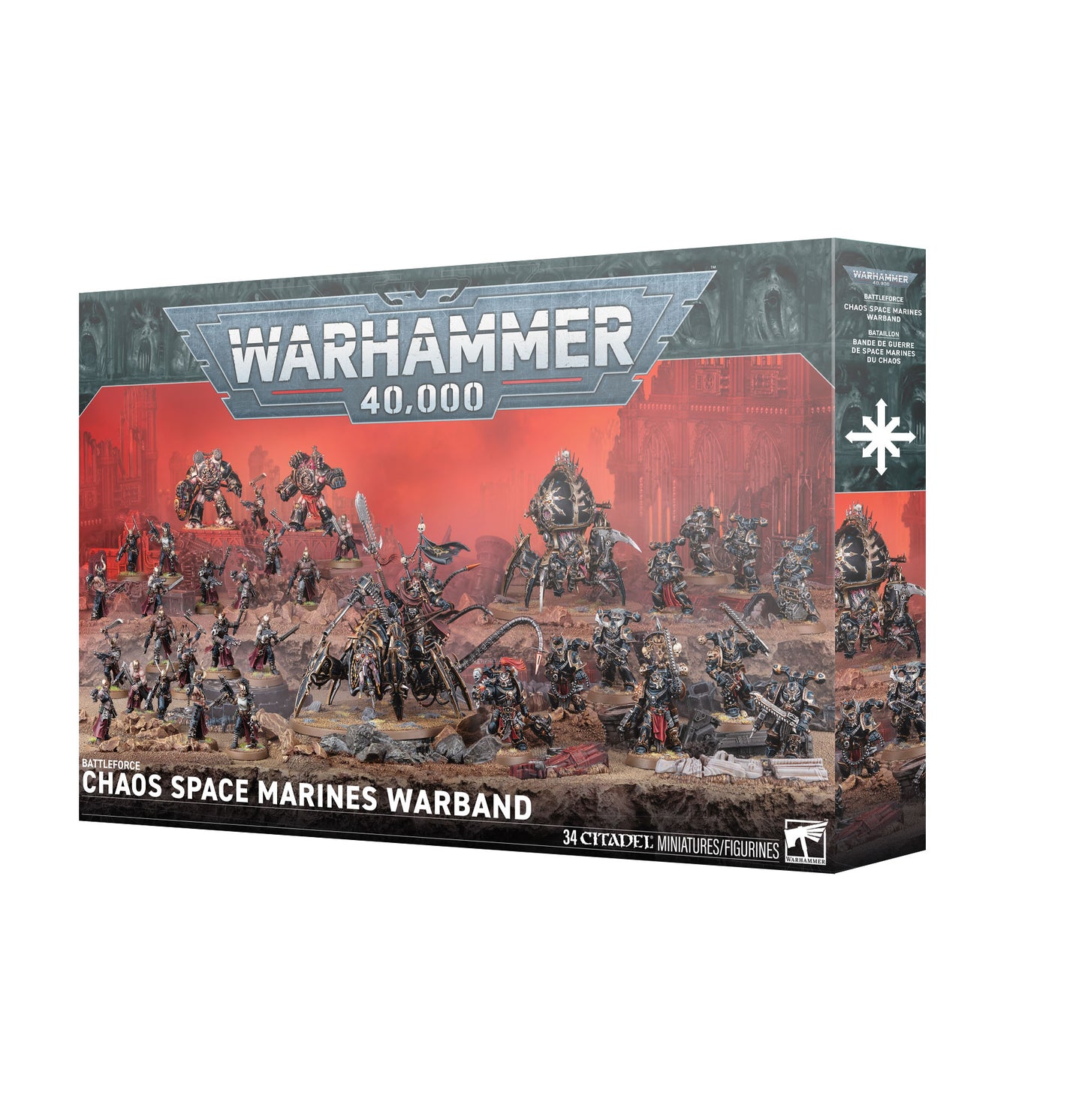 Warhammer 40K: Battleforce: Chaos Space Marines Warband (71-44)