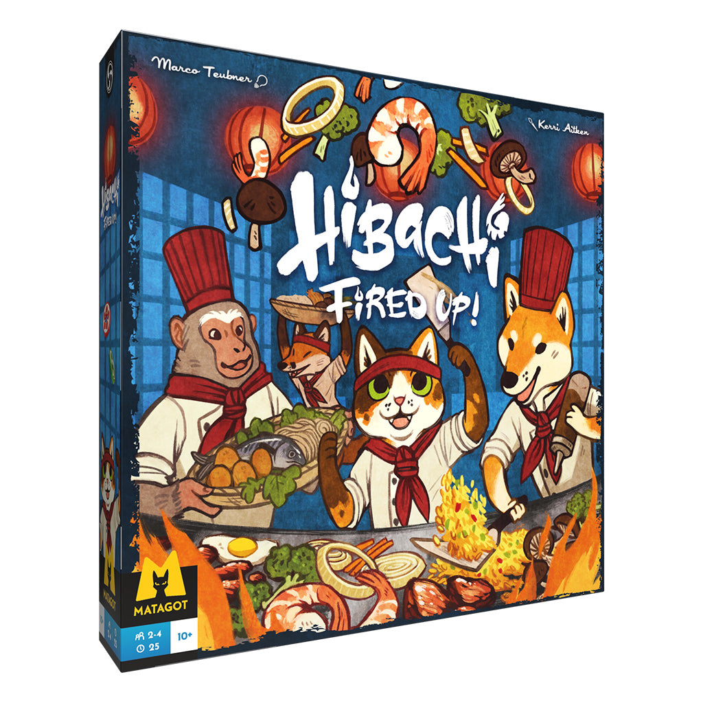 Hibachi: Fired Up! – By The Board Games & Entertainment