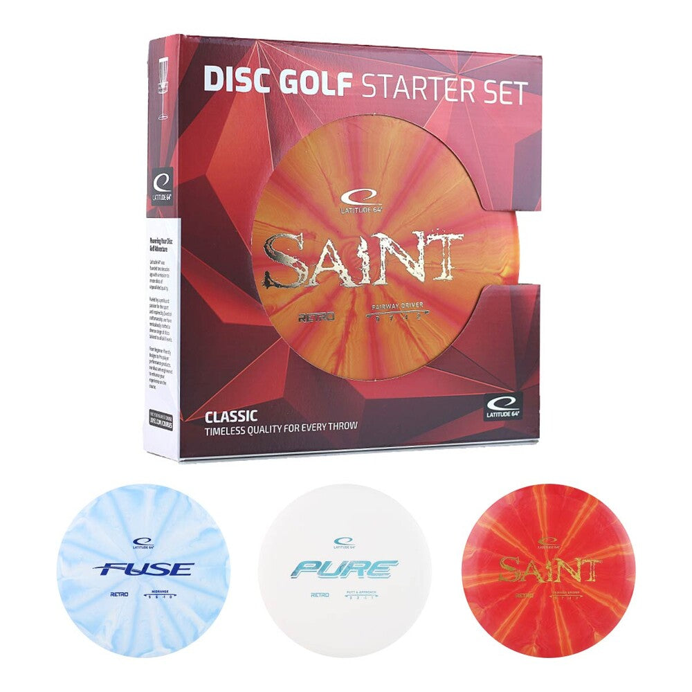 Latitude 64 Disc Golf Starter Set Classic