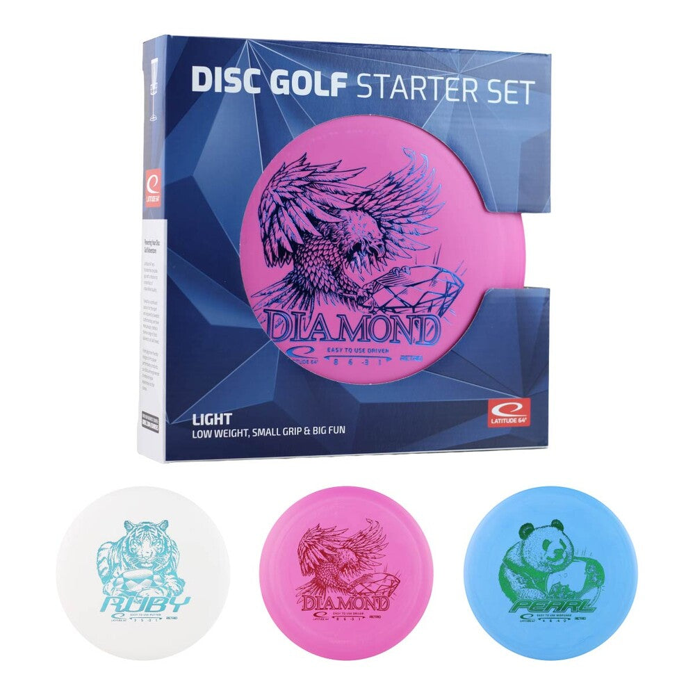 Latitude 64 Disc Golf Starter Set Light