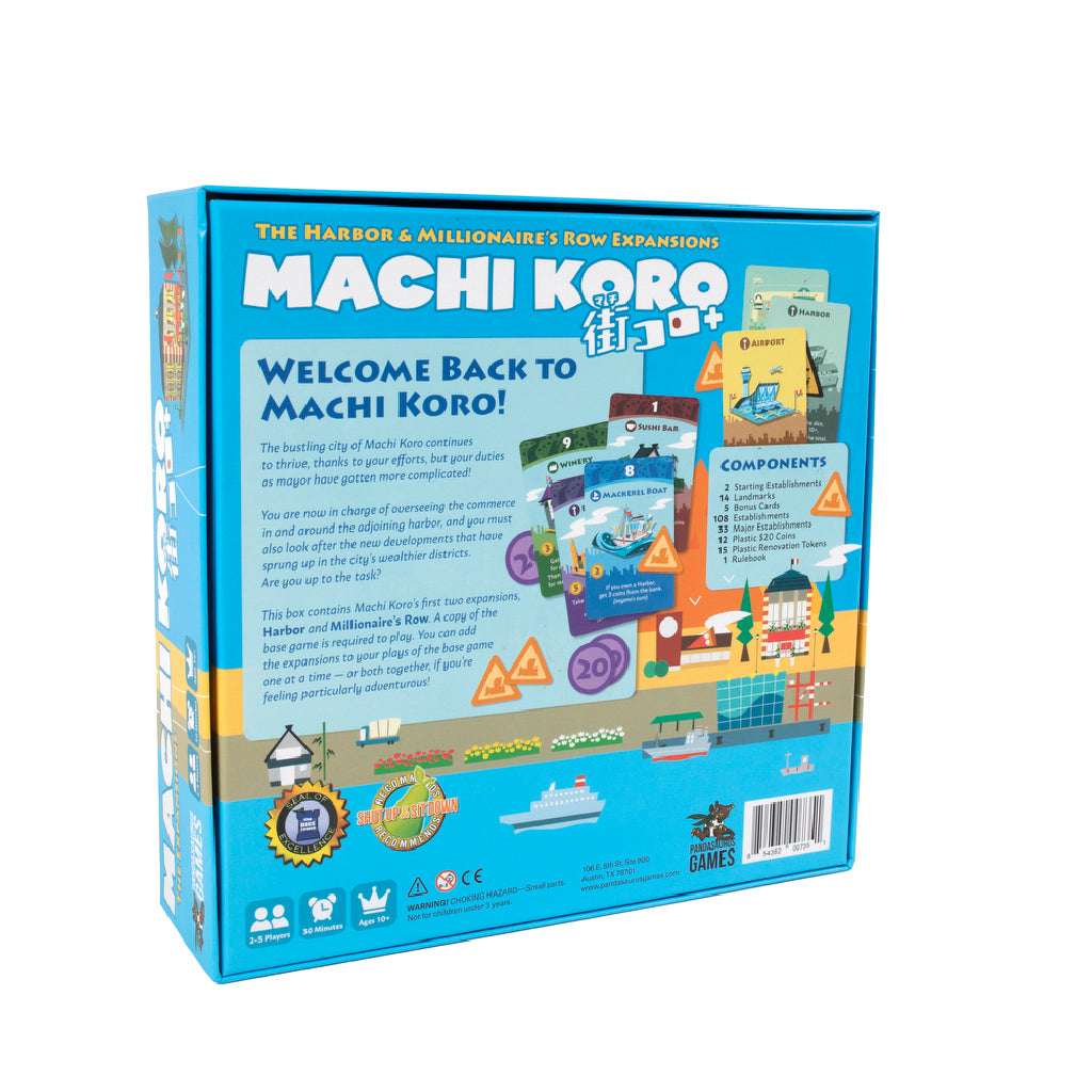 Machi Koro - The Expansions
