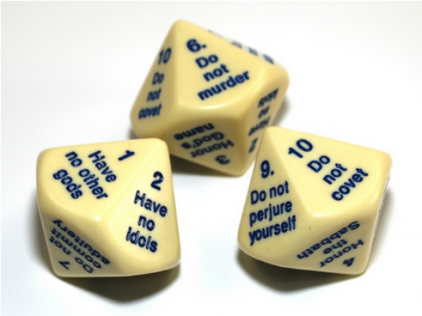 Ten Commandments die